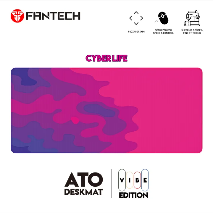 FANTECH%20ATO%20MP905%20VIBE%20EDITION%20DESK%20MAT%20Durable%20Edge%20Stitching%20Water%20Proof%20Silky%20Smooth%20Surface%20Anti-slip%20base%20Size%20900x400x4mm%20Various%20Design%20Mousepad%20For%20Gaming%20Gamers%20-%20Image%204