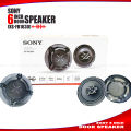 Sony 6" (16 cm) 3-Way Speakers Car speaker.