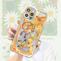 Pikachu Pokemon Ganger Soft Case For Apple iPhone 11 13 Pro Max 14 15Plus 12 Mini 7 8 X XS XR 6 6S SE Clear Phone Cover. 