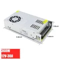 High quality 12 volt 30 amp AC to DC smps power supply 12v 30A 360w slim smps circuit Power Supply Adapter.
