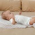 Newborn Pillow Milk Spilt Pillow Doudou Soothing Pillow Removable and Washable Baby Milk Spilt Prevent Pillow Baby Pillow. 