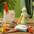 Baby Bottle Warmer Bag Portable USB Heater Travel Milk Warmer Infant Feeding Bottle Thermostat Food Warm Cover Baby Care. 