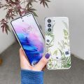 Cute Flower Painted Phone Case for Samsung S24 S22 S21 S20 FE Ultra Clear Silicone Cases for Samsung Galaxy S23 Plus Ultra Shell. 
