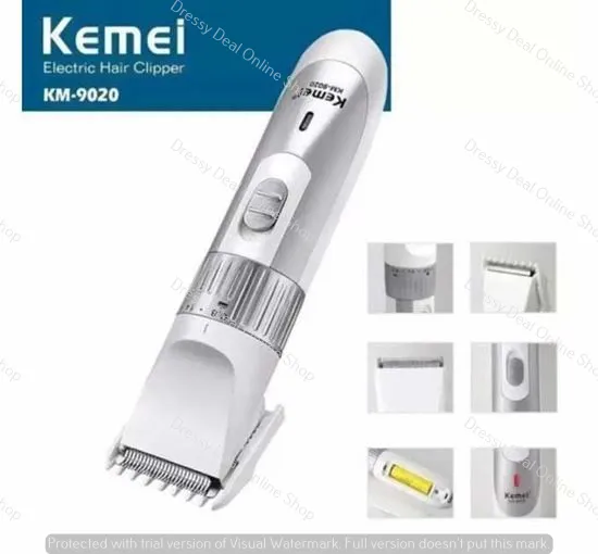 Kemei%20KM-9020%20Exclusive%20Rechargeable%20Hair%20Clipper%20&%20Trimmer%20with%202%20recharagble%20battery%20-%20Image%203