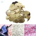 300Pcs 10mm Flat Round Loose Sequins DIY Decor Accessories Sequin Paillettes.