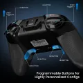 EasySMX 9110 Wireless Gamepad, 2.4G PC Controller with Customized Buttons Joystick for PC Windows, PS3, Android Smart TV. 