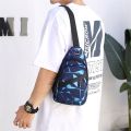 Men Shoulder Bag Fashion Messenger Bags Shoulder Crossbody Men's Sling Women's Sports Travel Pack Messenger Chest Bag for Man.