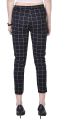 U FASHION Women & Girl Stretchable Trouser Polycotton Fabric  Checked Pattern Jegging Pant / Stretchable Jeggings. 