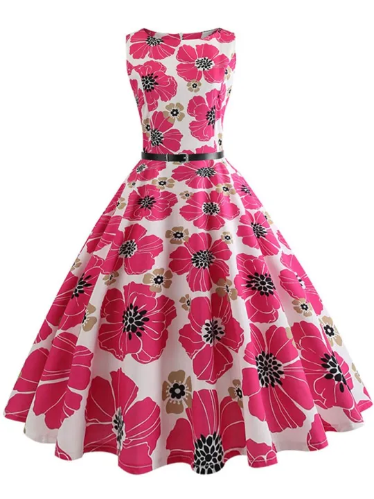 New%20Summer%20Dress%2050s%2060s%20Vintage%20Retro%20Midi%20Dresses%20for%20Women%20Elegant%20Sleeveless%20A-line%20Party%20Sundress%20Robe%20Femme%20-%20Image%202