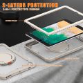 For iPad Air / Air 2 / 9.7 2018 / 2017 Heavy Duty Hybrid Tablet Case with Handle & Strap.