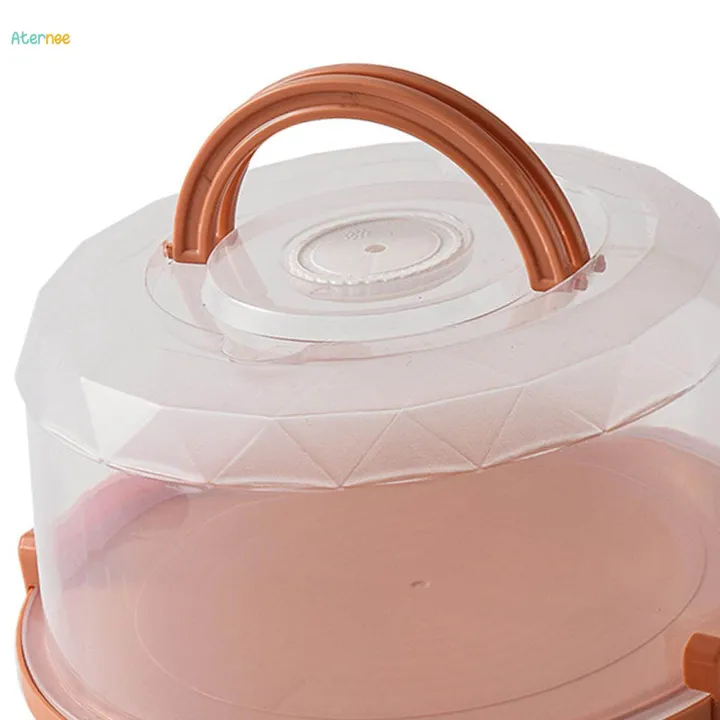 8inch%20Portable%20Cake%20Carrier%20Cupcake%20Container%20for%20Cookies%20Dishes%20Picnic%20-%20Image%209