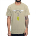 100% Cotton Custom The Last Of Us Part II Firefly Light Eroded T Shirt Men Summer Slim Camiseta Plus Size Top Tee shirt. 