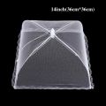 【Cathery Baby Store】Household Food Anti Mosquito Fly Resistant Lace Net Foldable Umbrella Food Cover Net Home Outside Picnic Cookout. 