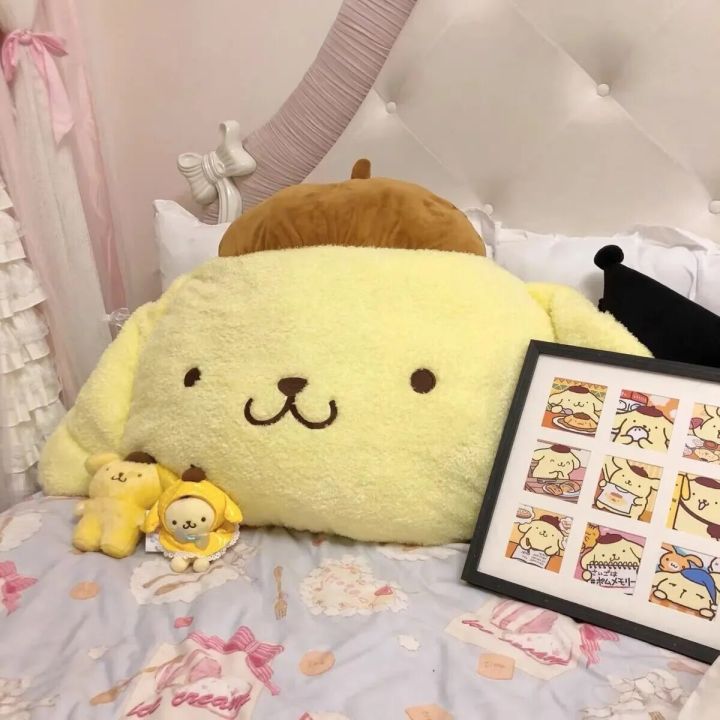 Sanrio%20Kawaii%20Pom%20Pom%20Purin%20Plush%20Toy%20Stuffed%20Animals%20Dog%20Soft%20Pillow%20Pompompurin%20Doll%20Cute%20Room%20Decor%20Anime%20Peluche%20Toy%20Gift%20-%20Image%205