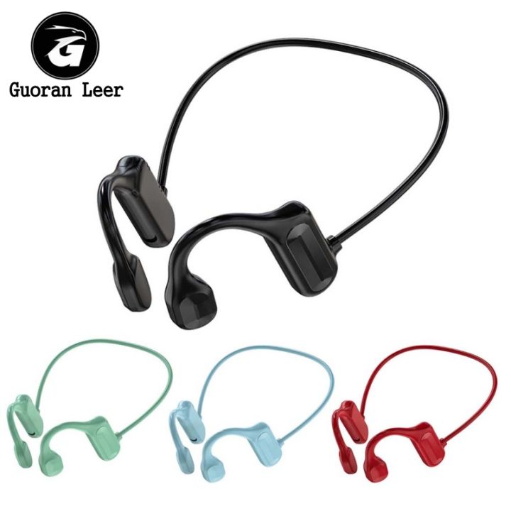 BL09 Bone Conduction Headphones Sports Wireless Earphones With Built-in Mic Sweat Resistant Headset For Running Cycling Workouts