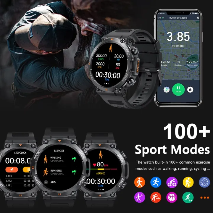 MEVADEN%201.39%20Inch%20HD%20Bluetooth%20Call%20Smart%20Watch%20Men%20Sports%20Fitness%20Tracker%20Heart%20Monitor%20400mAh%20Smartwatch%20For%20Android%20IOS%20MD56%20-%20Image%204