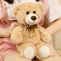 New Arrive 7 Colors 35cm Cute Bow Tie Teddy Bear Plush Toy Doll For Children Gift.