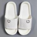 Bear Slippers Men Flip Flops Cartoon Cloud Shoes For Woman Indoor Outdoor Wear Soft Thick Beach Slides Men Sandals.