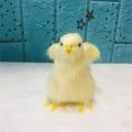 Realistic Chick Decoration Furry Animal Doll Simulation Sound Chicken Soft Plush Toy Easter DIY Miniature Chicken Toys For Kids. 
