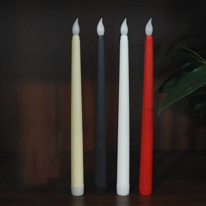 1/2/3/6Pcs%20Creative%20Artificial%20LED%20Long%20Pole%20Flameless%20Electronic%20Candle%20Light%20Battery%20Powered%20Candles%20Lamp%20-%20Image%208