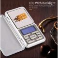 Portable Pocket Mini Digital Electronic Scale for Gold Sterling Jewelry Balance Gram & Kitchen Lcd Backlight.