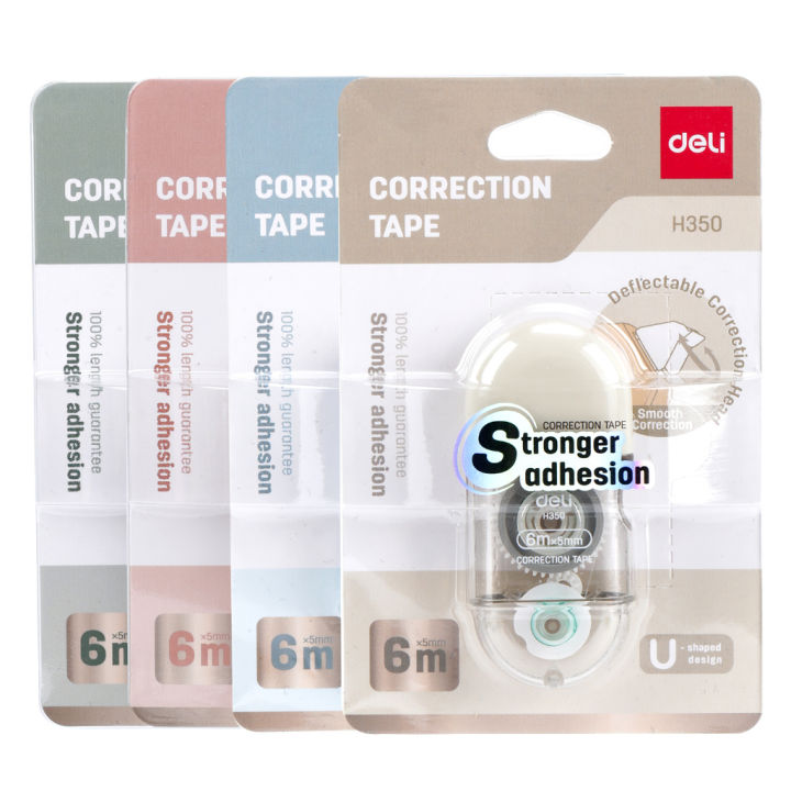 Deli EH350 5 mm Correction Tape Multicolor