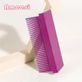 A comb makes straightening hair a breeze because it allows for more control over the hair while using the styling tool. The comb glides over the hair to smooth it out.. 