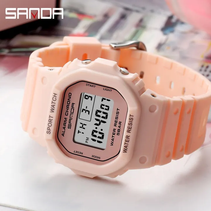 SANDA%20Women%20Digital%20Watch%20Multifunction%20Wrist%20Watch%20Rectangle%20Women%20Watches%20Alarm%20Clock%20Sport%20Waterproof%20Watches%20reloj%20mujer%20293%20-%20Image%207