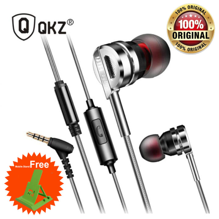 QKZ%20DM9%20Zinc%20Alloy%20HiFi%20Metal%20In%20Ear%20Earphones%20-%20Black%20/%20Silver%20-%20Image%202