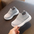 Baby Sneakers 2023 Fashion Children Flat Shoes Infant Kids Baby Girls Boys Solid Stretch Mesh Sport Running Sneakers Shoes. 