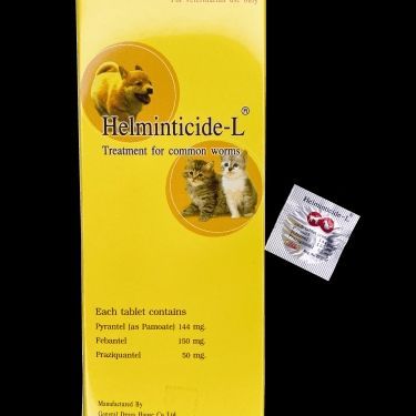Helminticide-L Deworming Tablet for Dog & Cats 1 Tablet