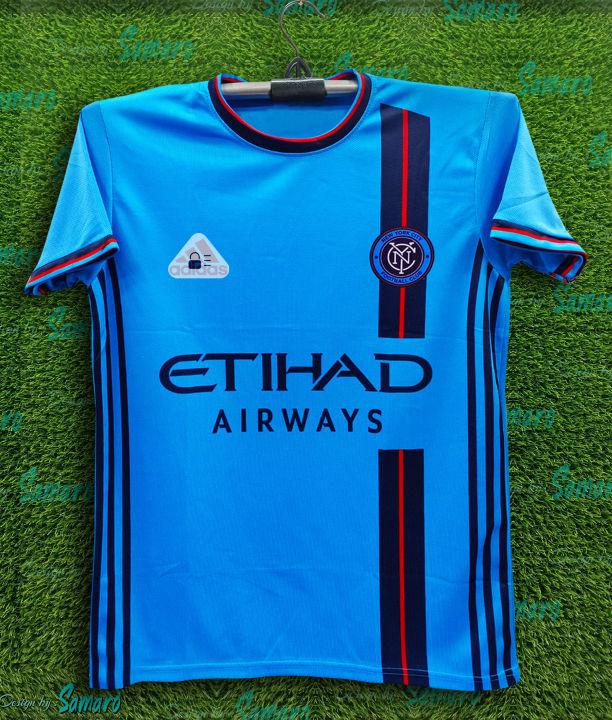 New York City Short sleeve Football Jersey For Men - T Shirt For Man - New York City Jersey 2026/27