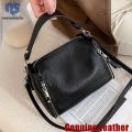 جديد جلد طبيعي حقيبة يد المصممين النساء حقيبة ساع الإناث دلو حقيبة جلدية Crossbody حقيبة كتف حقيبة بولسا. 