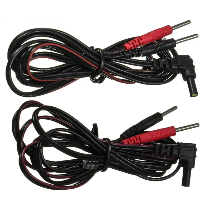 2Pcs%20Replacement%20Electrode%20Lead%20Wires%20Standard%20Connect%20Cables%20Pin%202mm%20For%20Tens/Ems%20Massage%20Digital%20Electronic%20Therapy%20Machines%20-%20Image%203