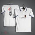 Japanese Samurai Short Sleeve Collar Polo Football Jersey For Men - Half Sleeve Collar Polo Samurai t shirt - Japan Jersey. 