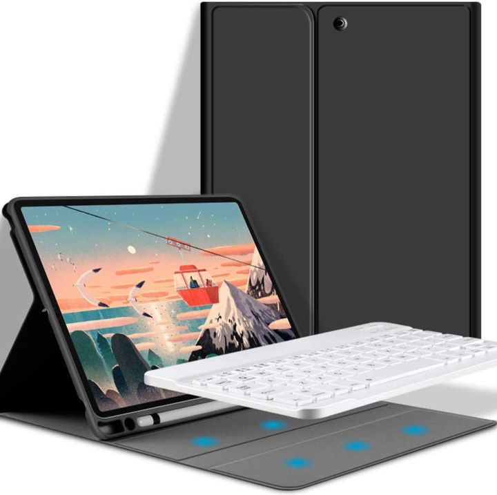 Keyboard%20Case%20with%20Pencil%20Holder%20Auto%20Sleep/Wake%20with%20Detachable%20Bluetooth%20Keyboard%20for%20iPad%20Pro%2011%202020%202018/%20iPad%20Air%203%2010.5%202019/iPad%20Pro%2010.5/iPad%209.7%202018%206th%20Gen%202017%205th%20Gen/%20iPad%20Air%201/2/iPad%20Pro%209.7%20-%20Image%202