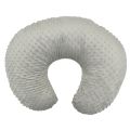 Minky Nursing Pillow Cover, Breastfeeding Pillow Positioner Slipcover Fits for Baby Boy Girl Support Removable Cover. 