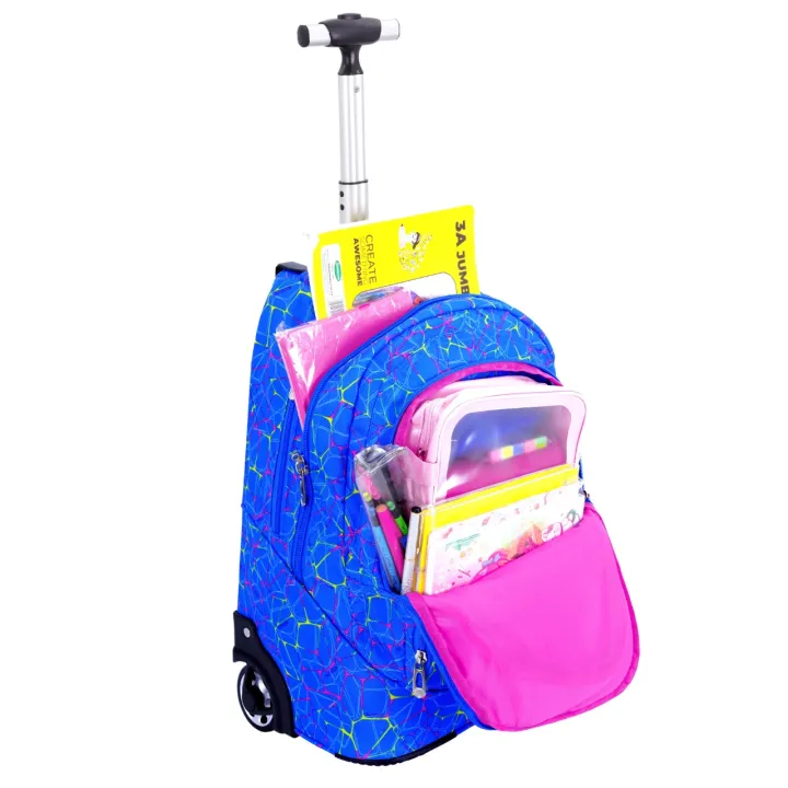 Kid%20Trolley%20For%20Backpack%20And%20School%20Bag%20Luggage%20For%20Children%202/6%20Wheels%20Expandable%20Rod%20High%20Function%20Trolly%20Chariot%20-%20Image%205