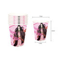 Demon Slayer Kamado Nezuko Theme Party Decoration Supplies Paper Cup Plate Tissue Spoon Baby Shower Balloon Girl Birthday Favors MuXiaRe.
