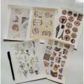 Aesthetic Sticker sheets A5 size (5pc). 