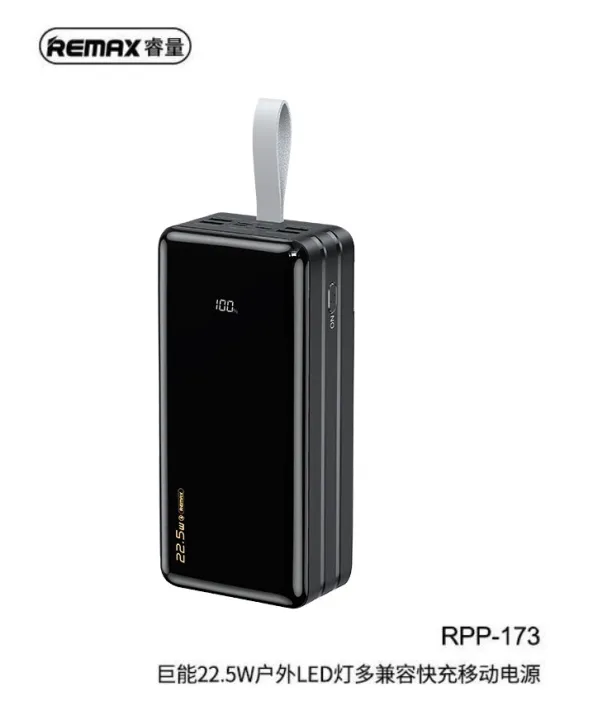 Remax%20RPP-173%20Hunergy%20Series%2060000mAh%20Powerbank%20Fast%20Charging%2022.5W%202A%204%20USB%20Ports%20Type-C%20-%20Image%202