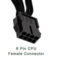 ZOROOM EPS12V CPU 8 Pin Female to CPU ATX 8 Pin and ATX 4 Pin Male Supply Extension Cable. 