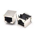 10Pcs/set RJ45 Network Ethernet 8P 8C Female Socket Connectors 8Pin PCB Mount High Qulity. 