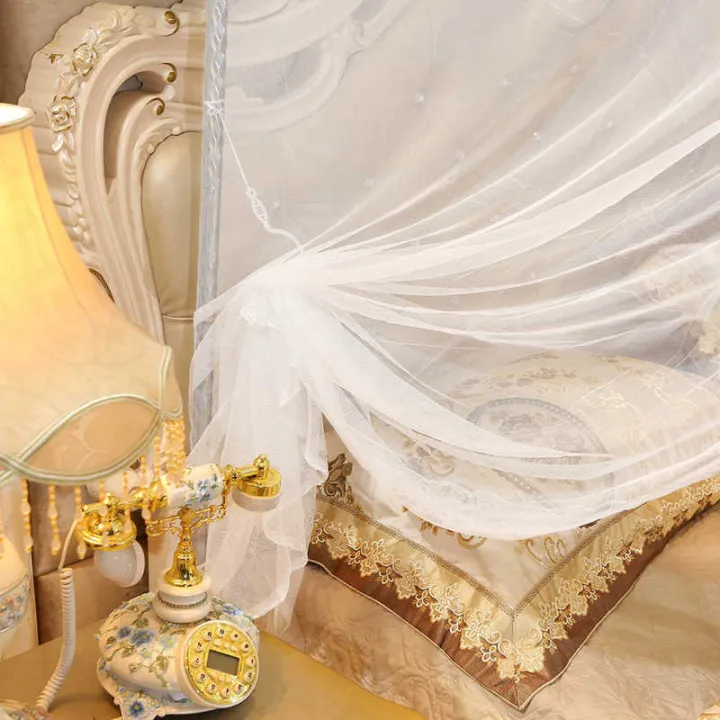 Mosquito%20Net%20Luxury%20Princess%20Four%20Corner%20Post%20Bed%20Curtain%20Canopy%20Netting%20Mosquito%20Net%20Bedding%20-%20Image%206