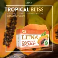 LITNA PAPAYA SOAP - 90g. 