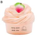 Slime Toy Stress Relief Scented Slime Fluffy Safe 60ml Silme Mud with Charm Fruit Cherry for Boys. 