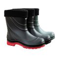 Cross-border new men's rain boots, waterproof shoes, non-slip rain boots, medium cut rain boots, fashion Korean version of Internet celebrity casual slip-on rubber shoes. 