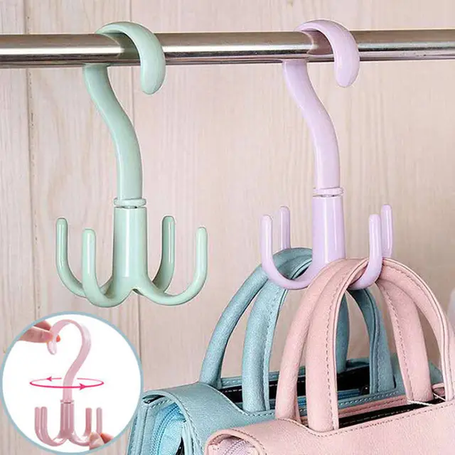 Rotating%204%20Claw%20Hook%20rack%20Multi%20functional%20Creative%20Cloth%20hanger%20Wardrobe%20Tie%20Hat%20bag%20storage%20Organizers%20Bedroom%20Closets%20-%20Image%206