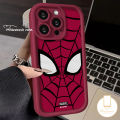 Red Black Spider Man Mask Marvel Couples Case For Redmi 13C Note 11 8 10s 12 10 9 Pro Redmi 10A 12 12C 9C NFC 9T 9 A1 10C 9A A2 POCO M3 Angel Eyes Shockproof Cover. 