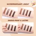 BANXEER Eyebrow Pomade Brow Gel Creamy 4 Colors Natural Waterproof Long Lasting Highly Tint Eyebrow Shade With Brush Makeup Loser Lione. 
